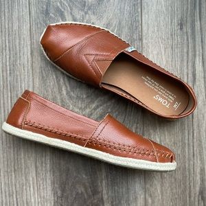 COPY - TOMS Cognac Full Grain Leather Class…
